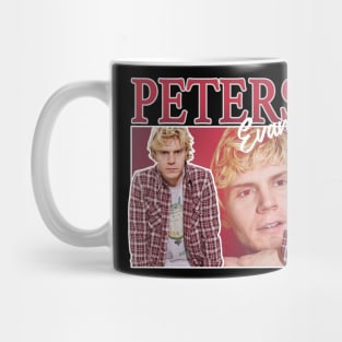 Evan Peters Retro Mug